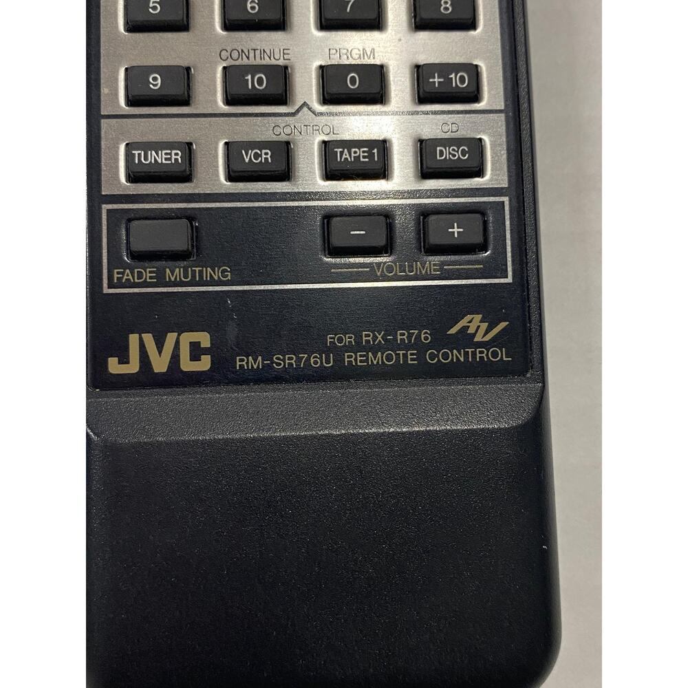 JVC RM SR76U Remote Control for RX R76 Receiver Pre Owned - Picture 2 of 5